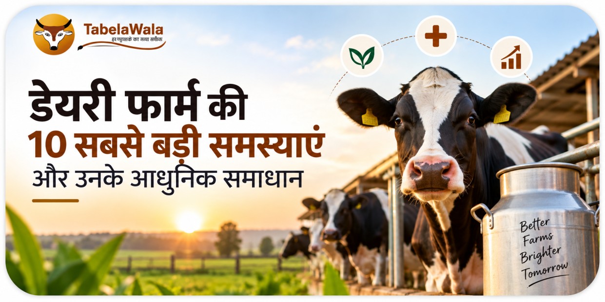 डेयरी फार्म की 10 बड़ी समस्याएं और समाधान | Dairy Farming Problems