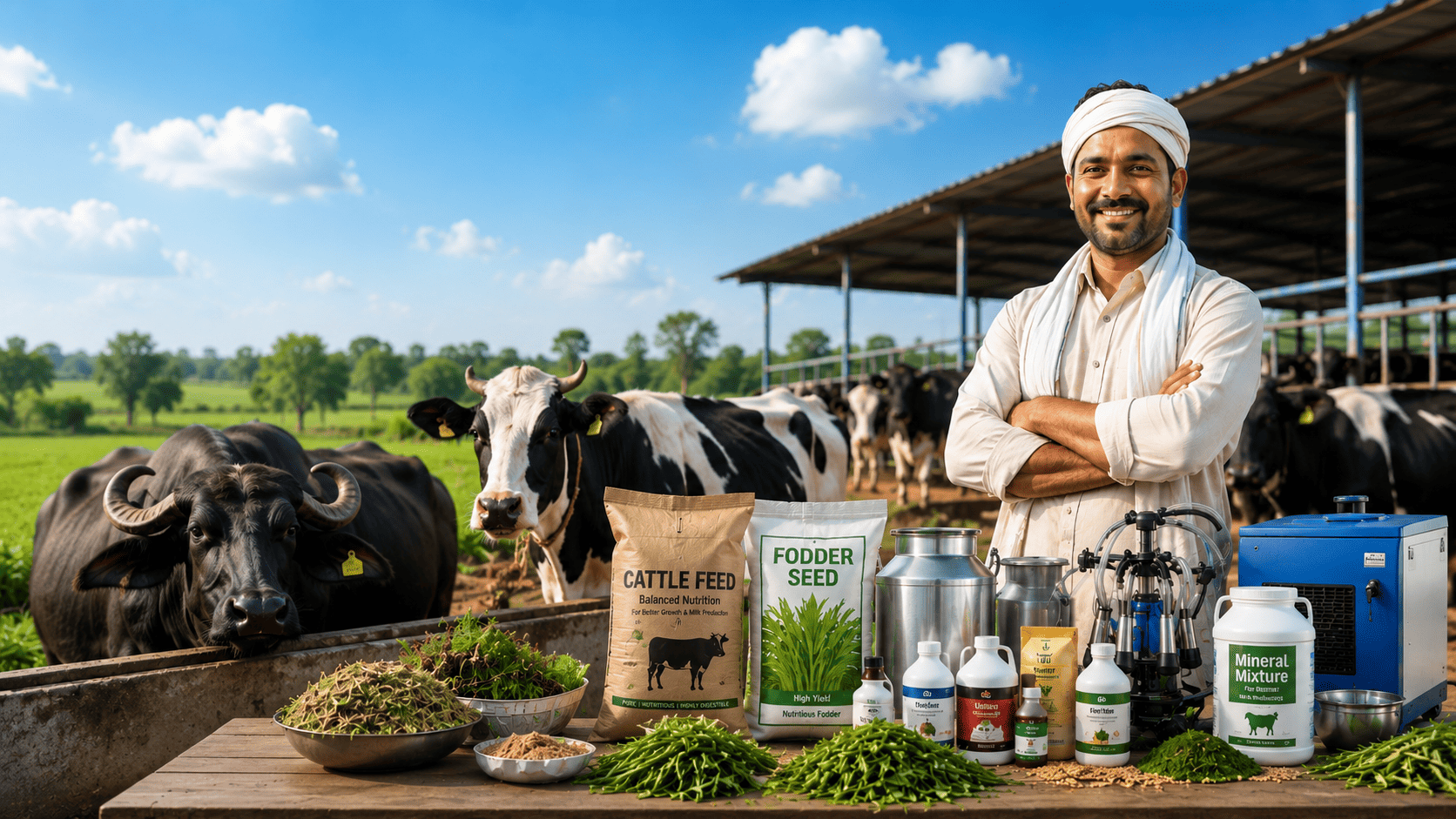 Everything A Dairy Farmer Needs, Under One Roof