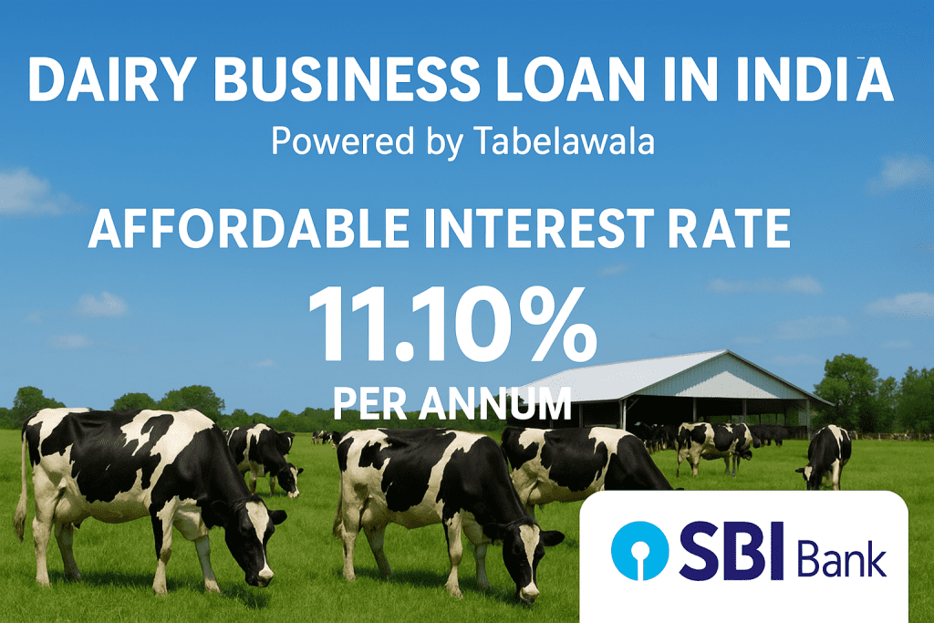 dairy project loan