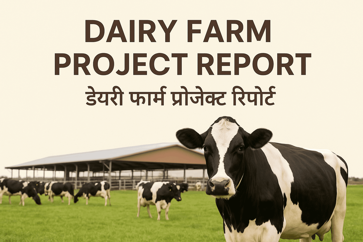 Dairy farm project report by TabelaWala