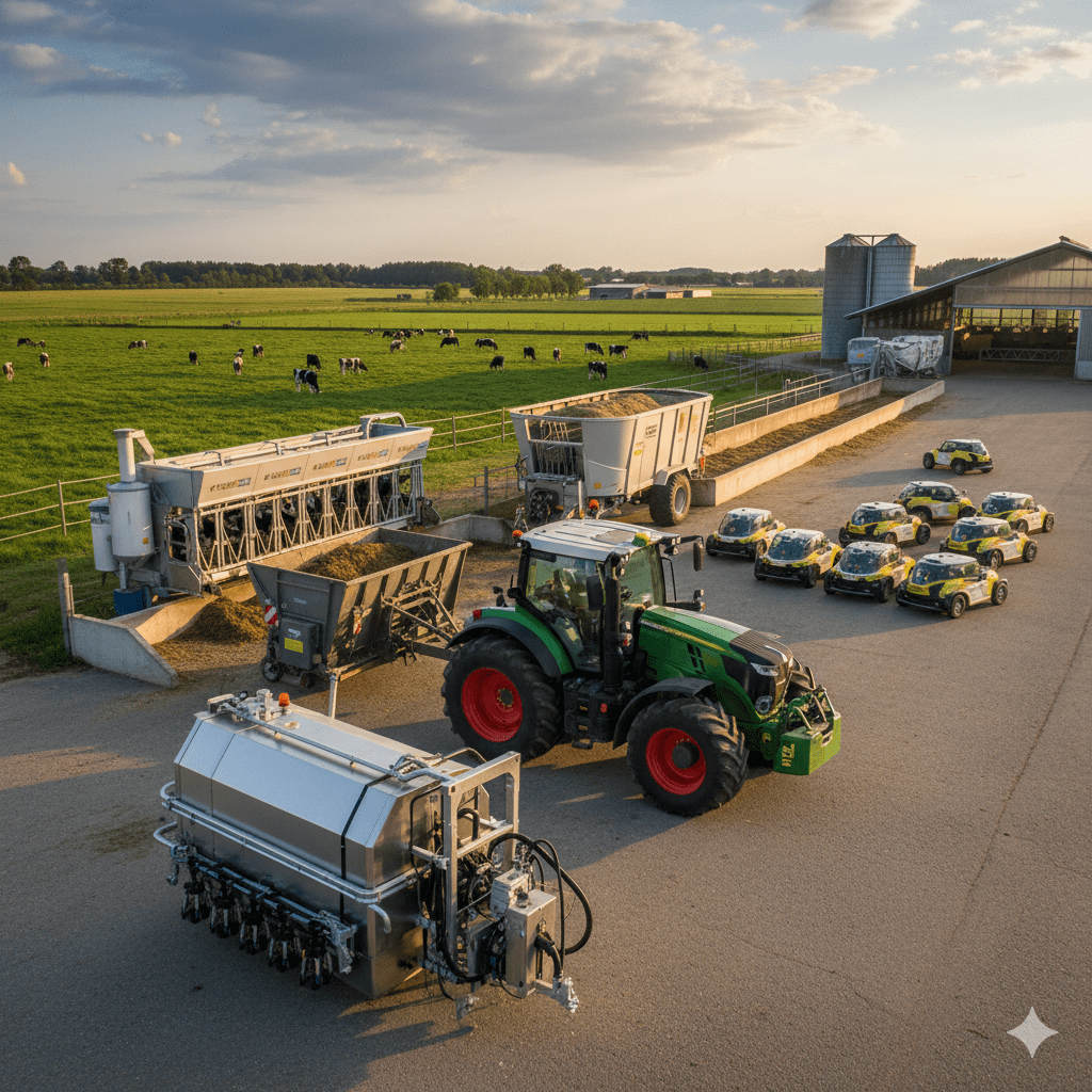 Dairy Farming Equipment for Modern Milk Production