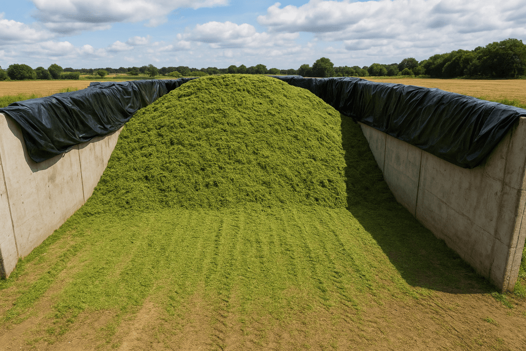 Silage pit , silo pit