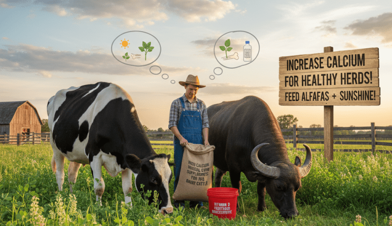 How to Make Homemade Calcium for Cows and Buffaloes: Natural & Budget-Friendly Formula