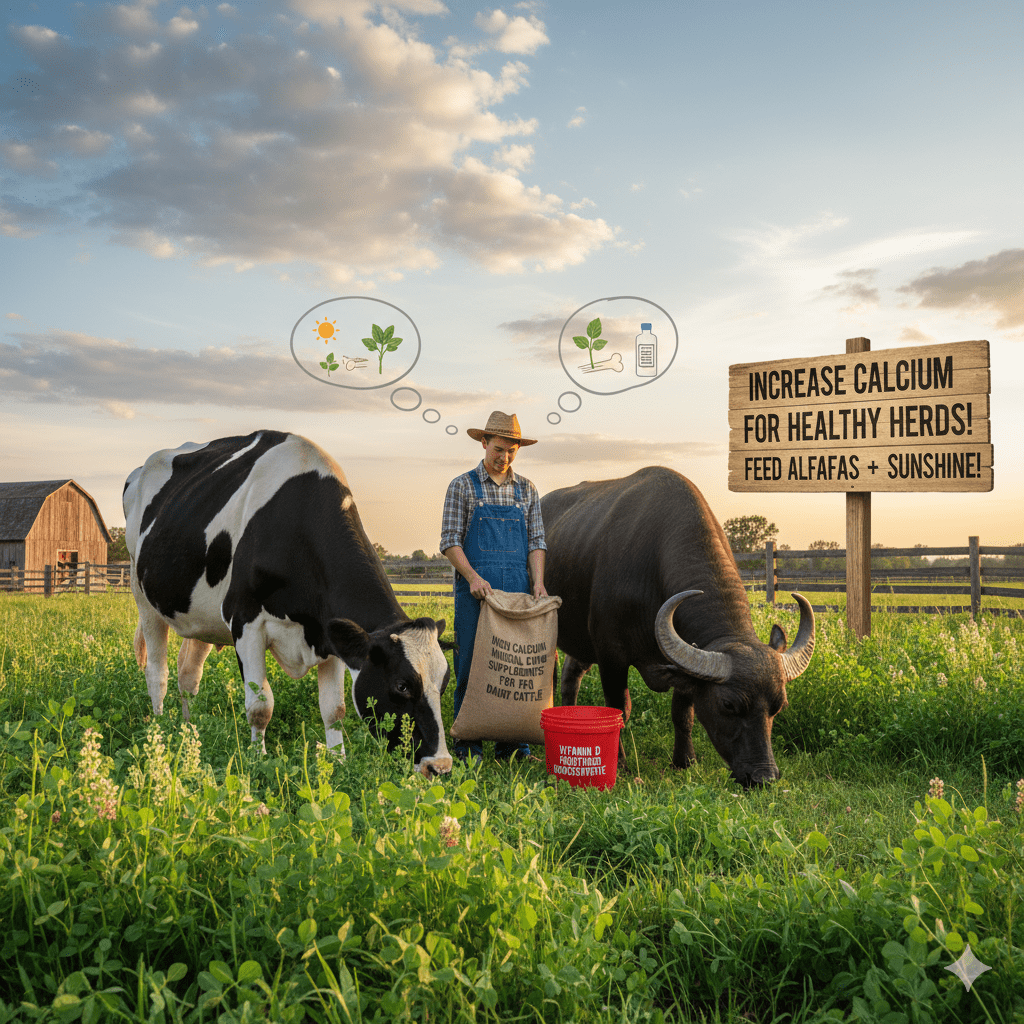 How to Make Homemade Calcium for Cows and Buffaloes: Natural & Budget-Friendly Formula