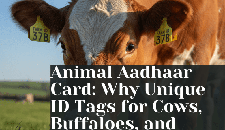 Animal Aadhaar Card: Why Unique ID Tags for Cows, Buffaloes, and Goats Are Important