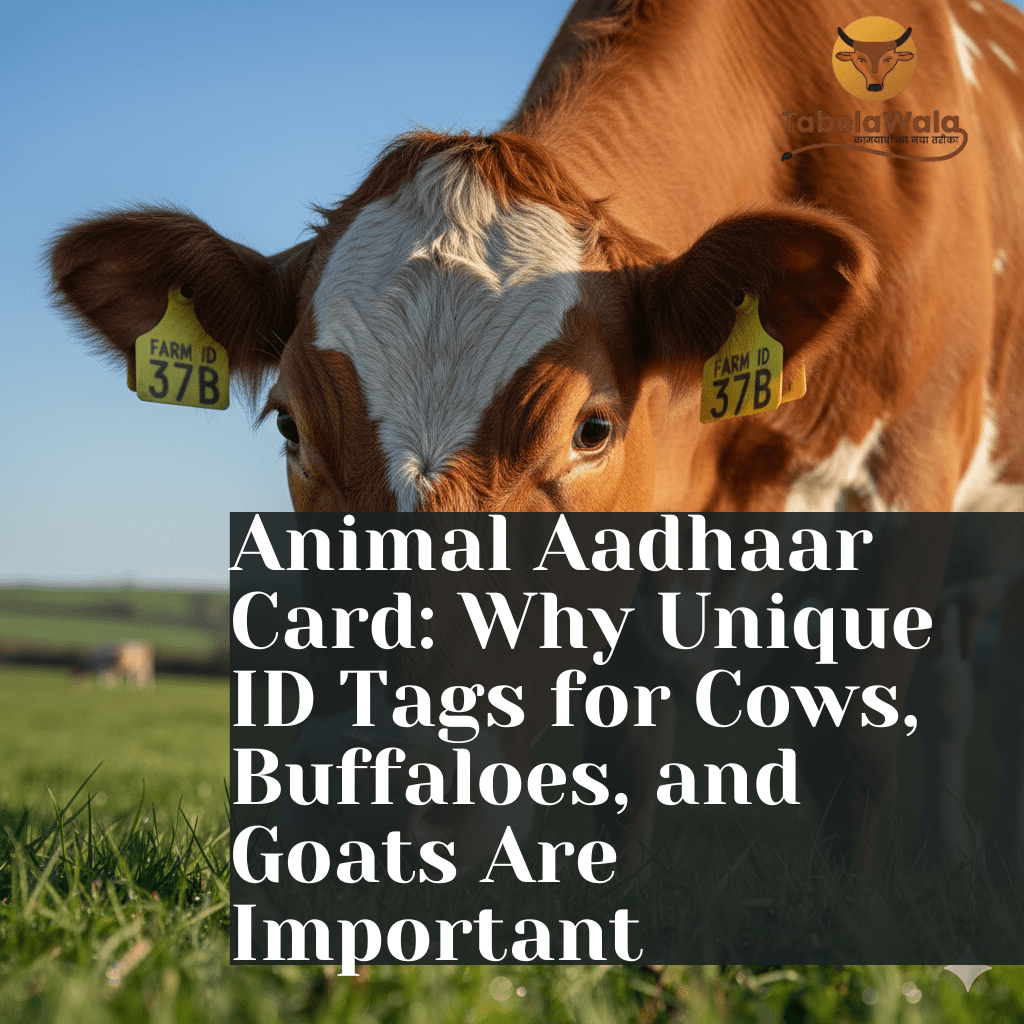 Animal Aadhaar Card: Why Unique ID Tags for Cows, Buffaloes, and Goats Are Important