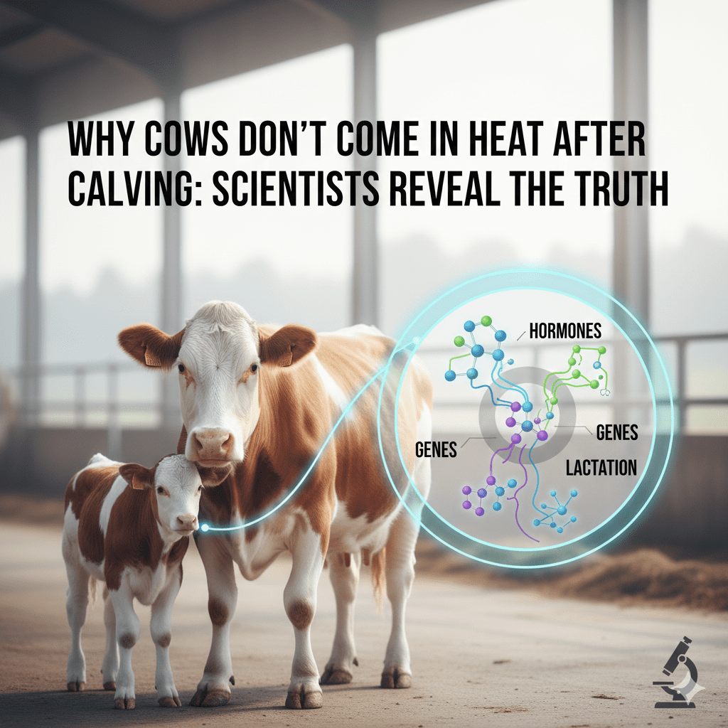 Why Cows Don’t Come in Heat After Calving: Scientists Reveal the Truth