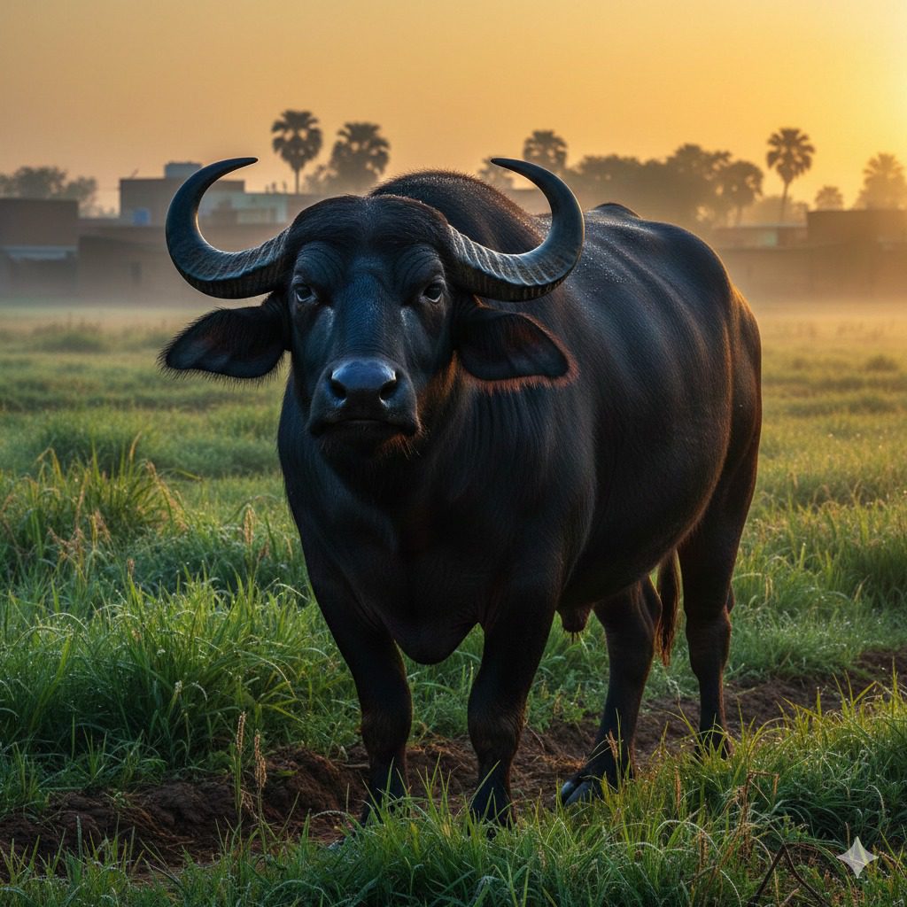 Murrah Buffalo: The Black Gold of India