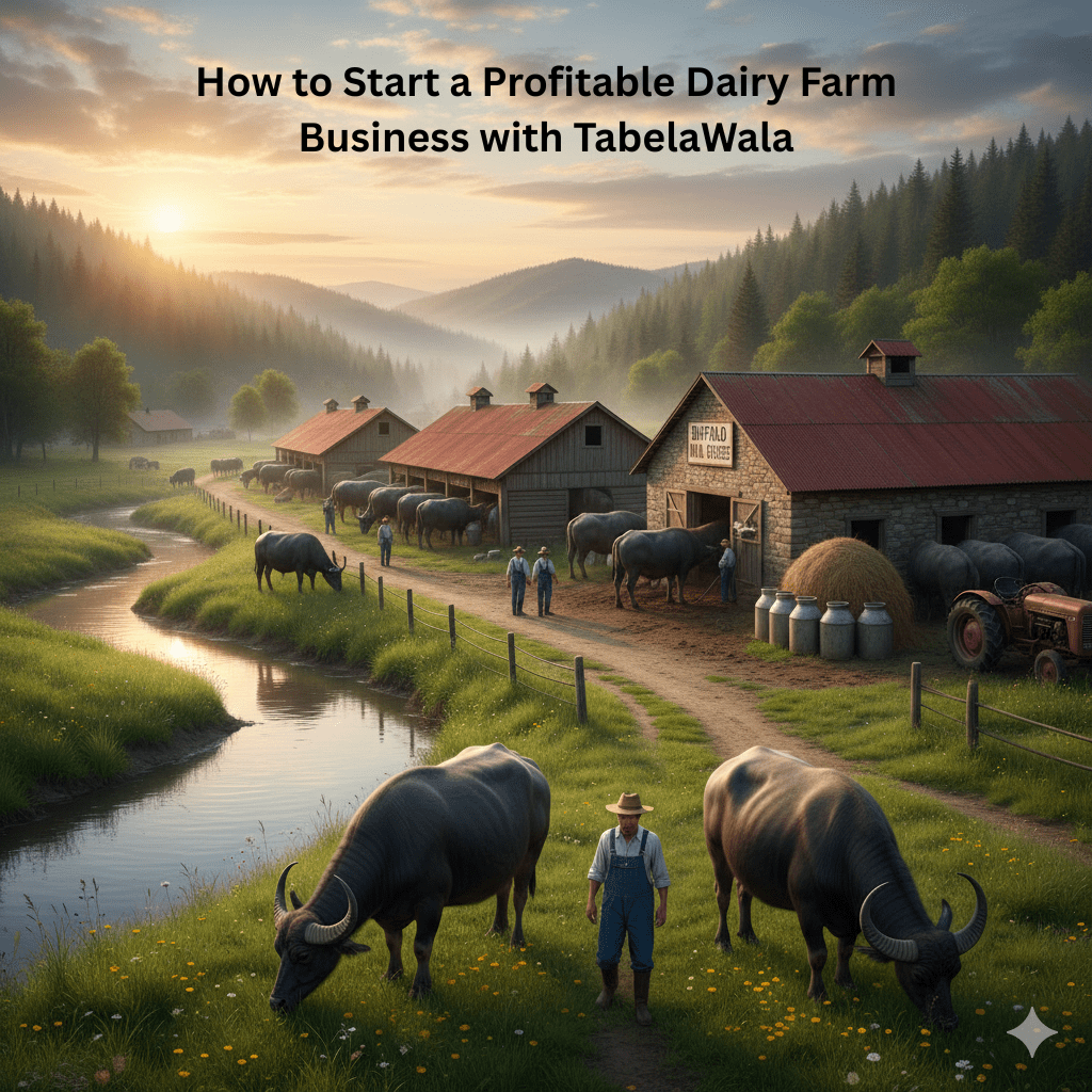 How to Start a Profitable Dairy Farm Business with TabelaWala
